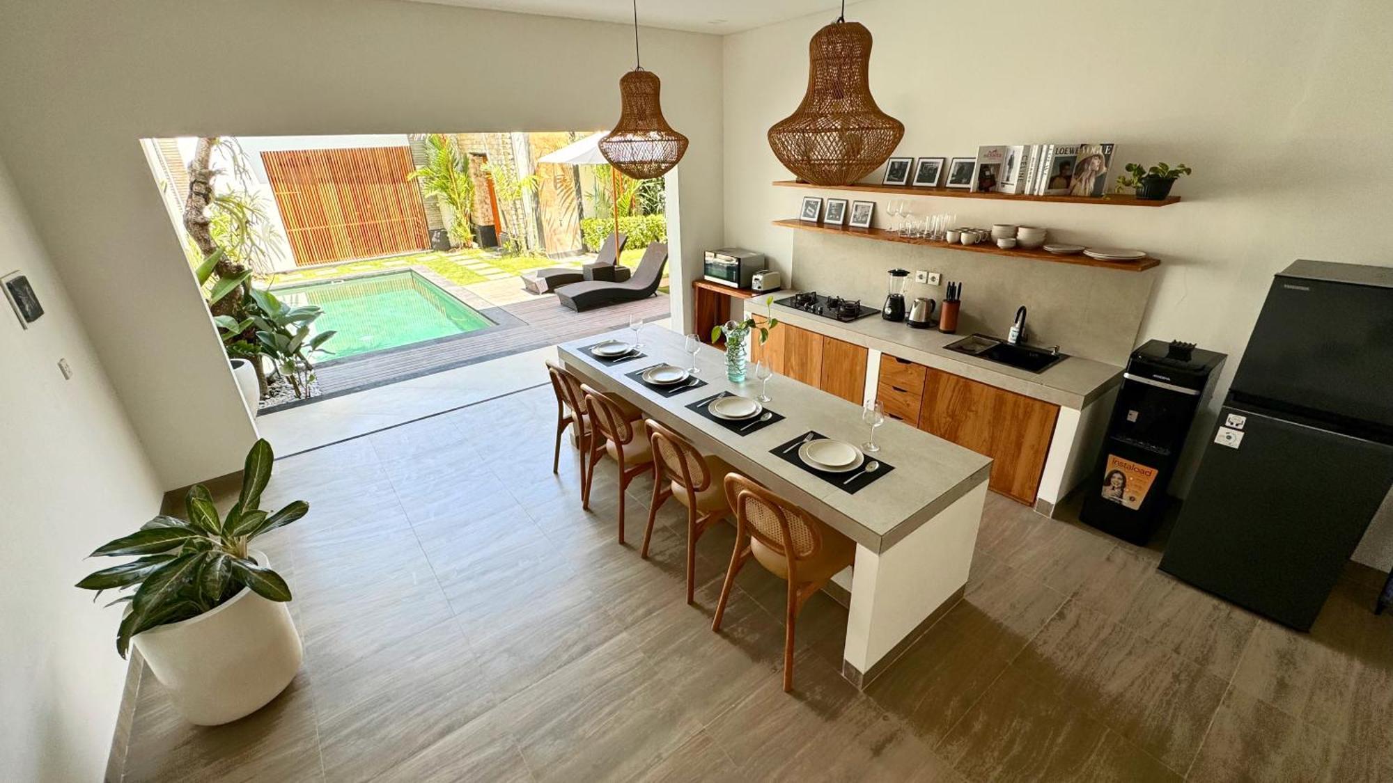 Villa Niu Center Canggu - Fattylion Eksteriør billede
