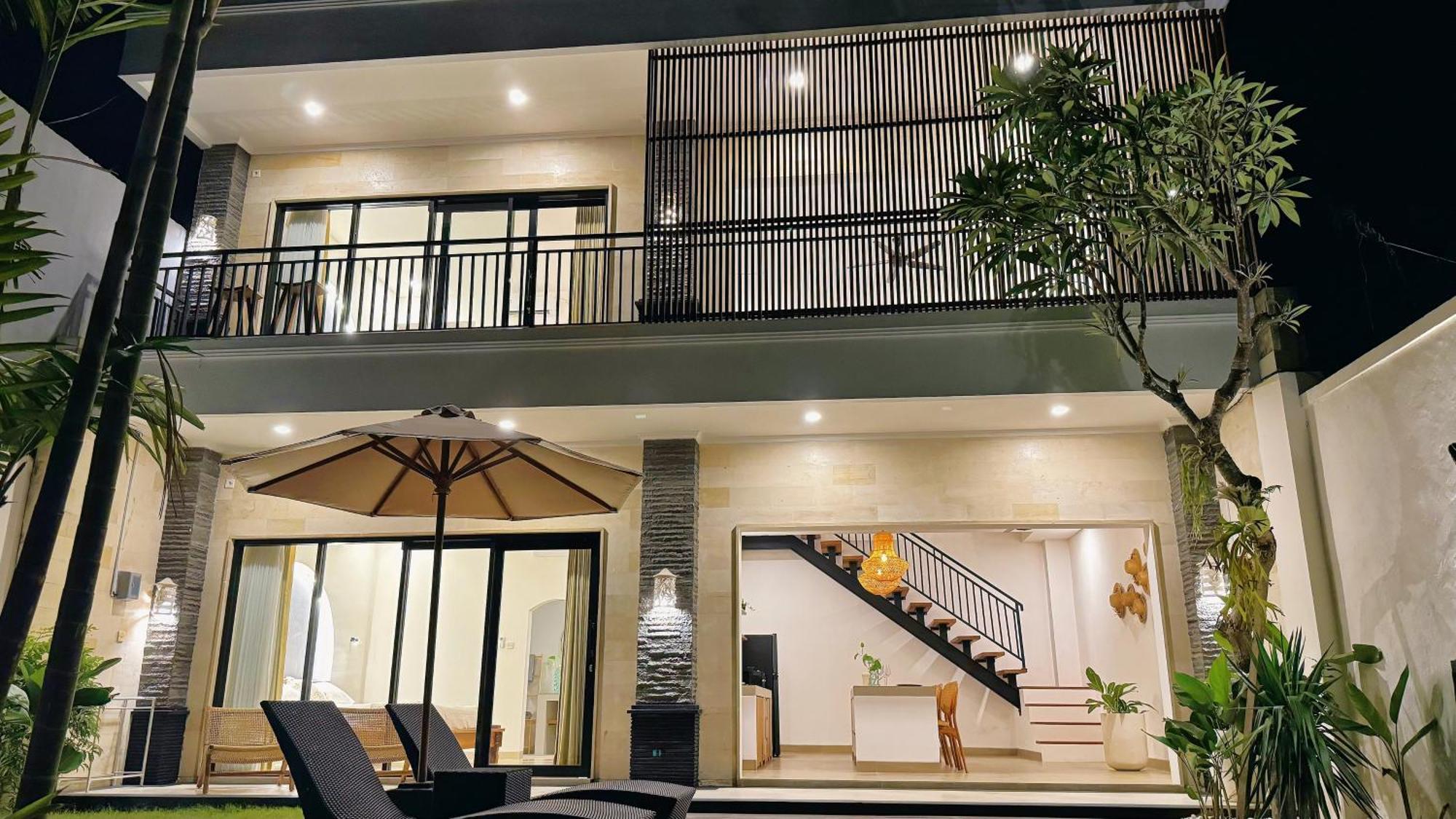 Villa Niu Center Canggu - Fattylion Eksteriør billede