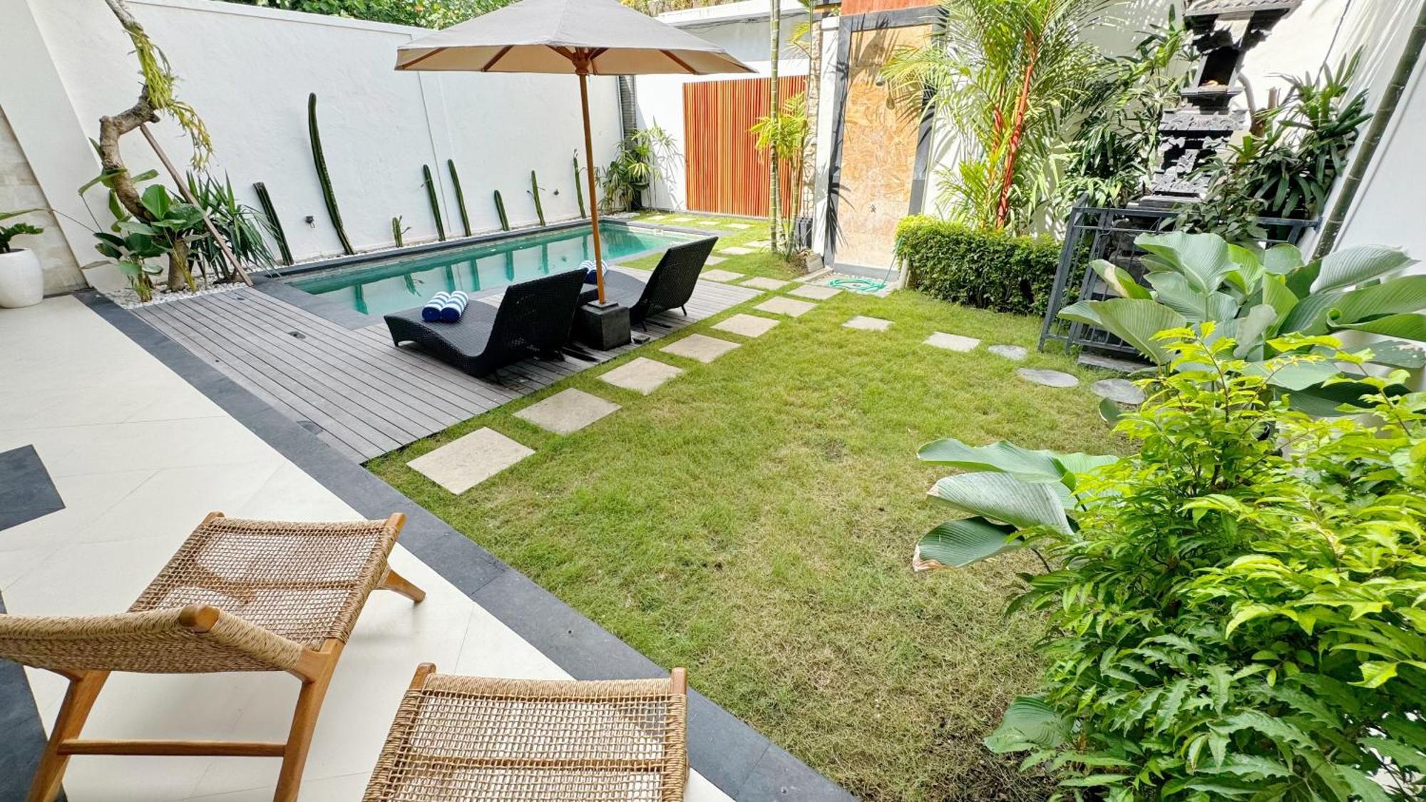 Villa Niu Center Canggu - Fattylion Eksteriør billede