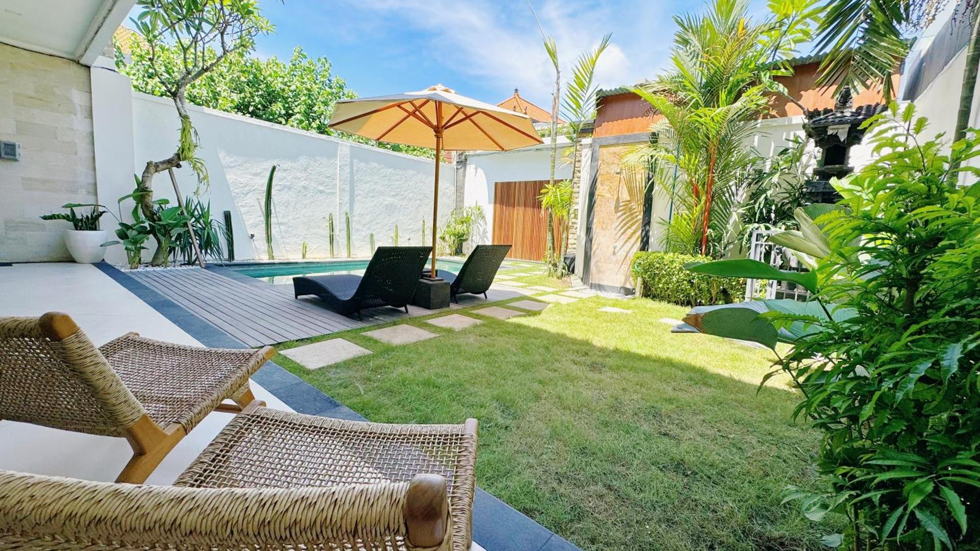Villa Niu Center Canggu - Fattylion Eksteriør billede