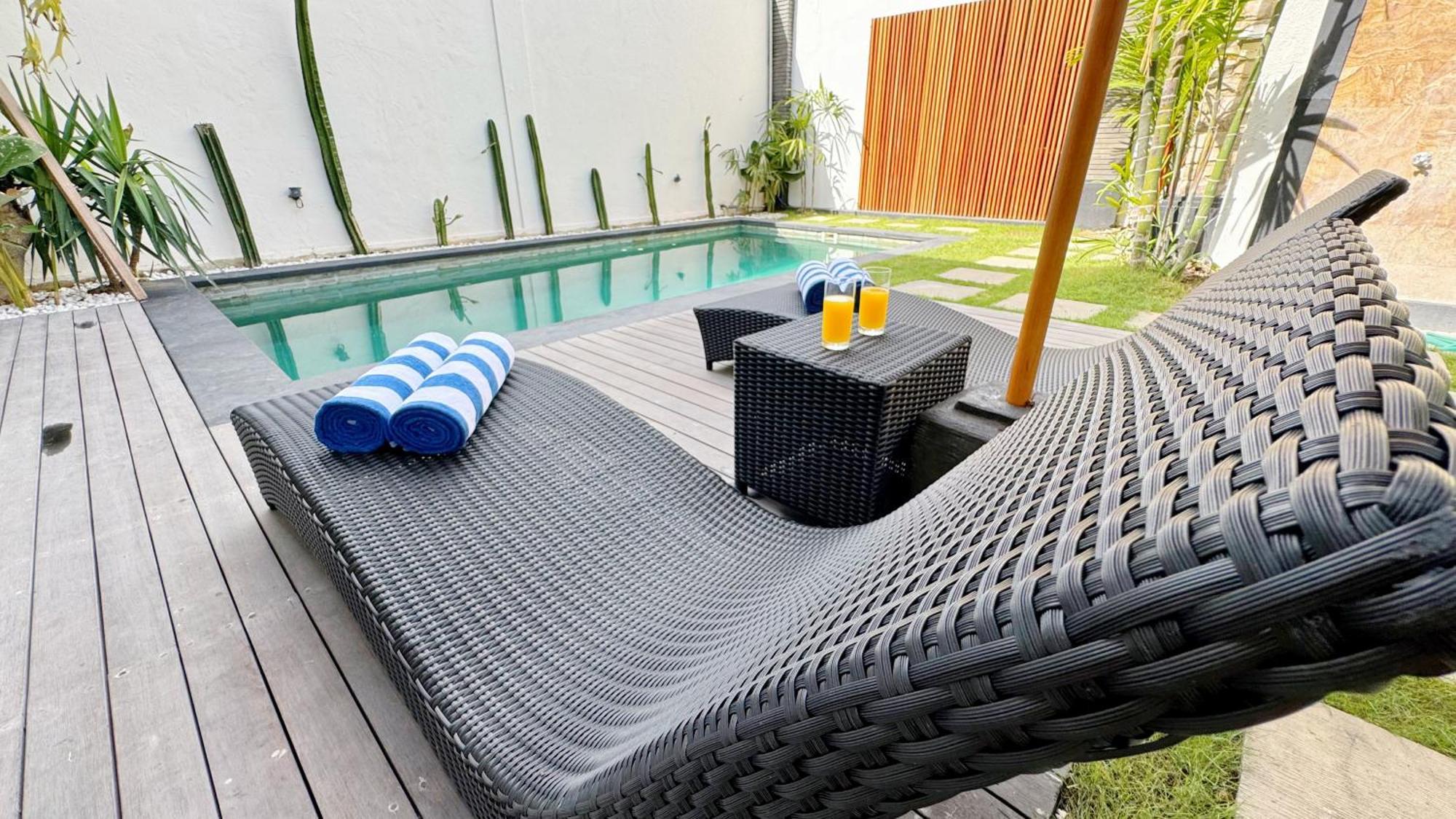 Villa Niu Center Canggu - Fattylion Eksteriør billede
