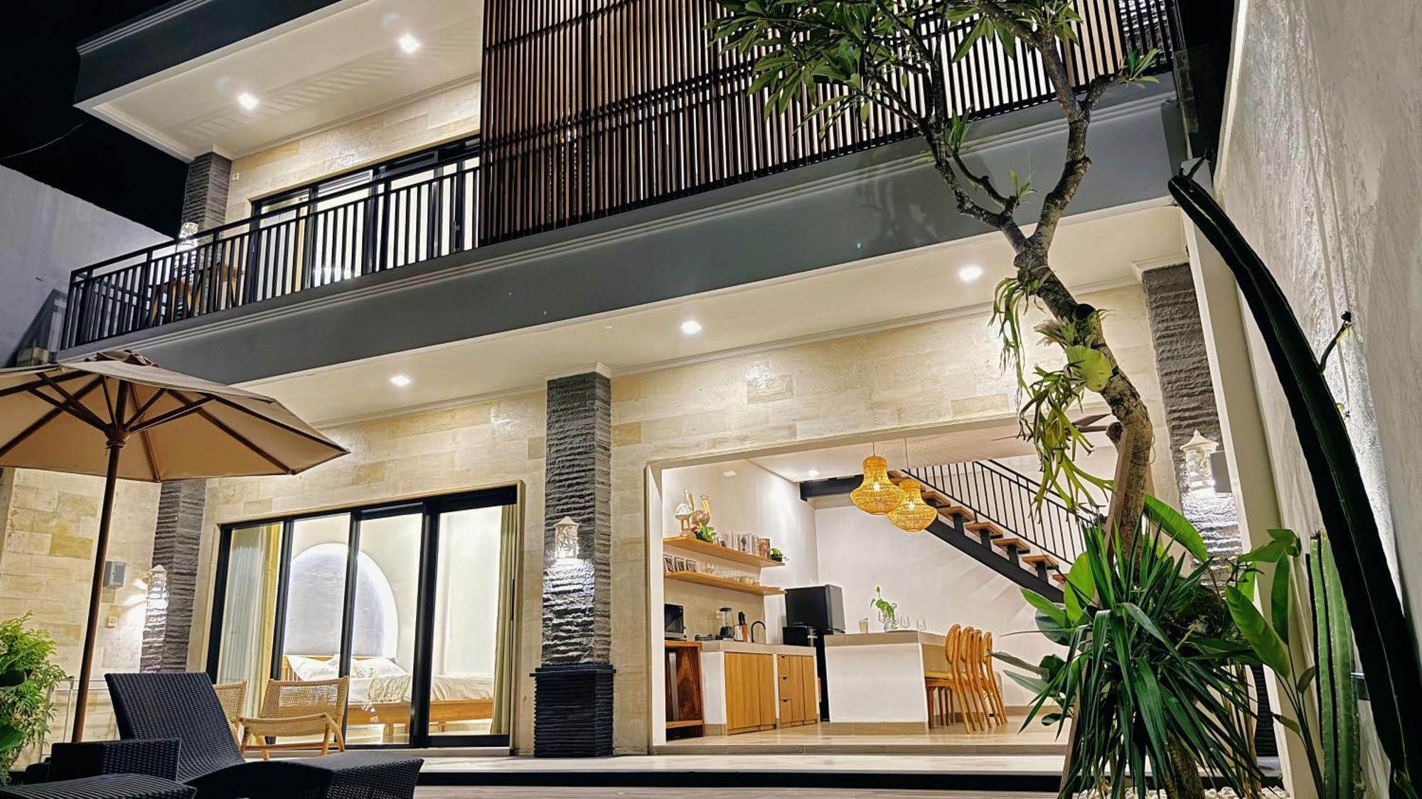 Villa Niu Center Canggu - Fattylion Eksteriør billede